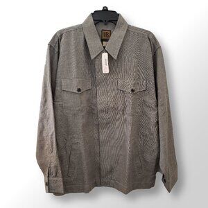 Bruno Textured Shirt Jacket, Size: Medium (M)